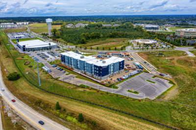 Construction Progress Aerial Photography