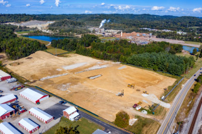 Construction Progress Aerial Photography