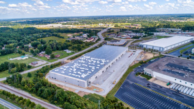 Construction Progress Aerial Photography