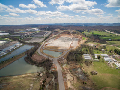 Construction Progress Aerial Photography