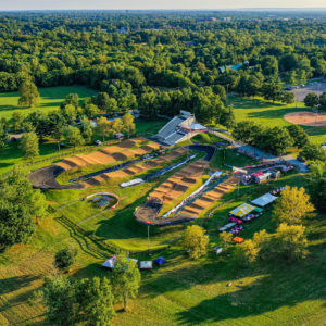 Construction aerial photography